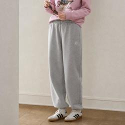 TEENIE WEENIE 小熊女装卫裤秋简约宽松休闲舒适运动风束脚裤
