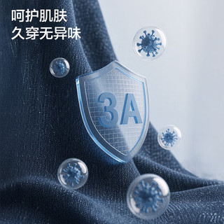 九牧王 DP55-82122 7倍高弹抗菌天丝牛仔裤 黑色 35码