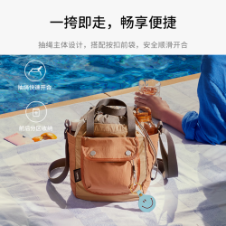 bellroy 澳洲 Cinch Bucket Bag 9L 轻量休闲水桶包斜挎包 沙丘黄
