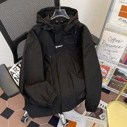 春秋季山系户外防风登山冲锋衣外套男款潮牌机能运动宽松连帽夹克