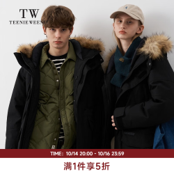 TEENIE WEENIE 男装工装羽绒服 防风外套