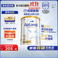 爱他美 澳洲白金版澳爱白金婴幼儿牛奶粉 2段800g