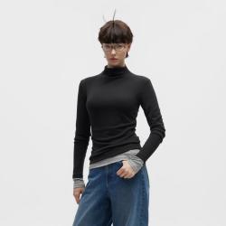 蕉内 501++氨基酸连领女士打底衫保暖肌底衣秋冬新款