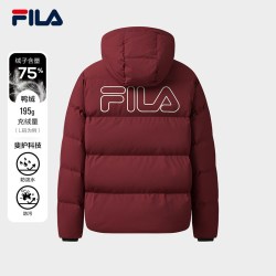斐乐 舒芙蕾羽绒服│FILA运动羽绒女26冬季情侣男外套