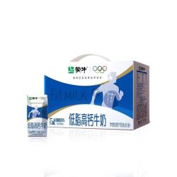 蒙牛 低脂高钙牛奶 200ml*12盒