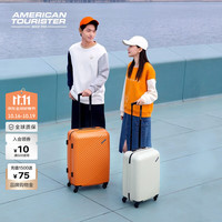 美旅 拉杆箱行李箱简约大容量万向轮登机箱 旅行箱TV7 TV7升级款-奶白色 20英寸