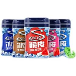 炫迈 冰爆脆皮无糖口香糖3瓶