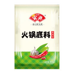 安井 火锅丸子鱼丸毛肚烧烤关东煮火锅食材丸子D年货送礼 60g牛油+60g番茄火锅底料