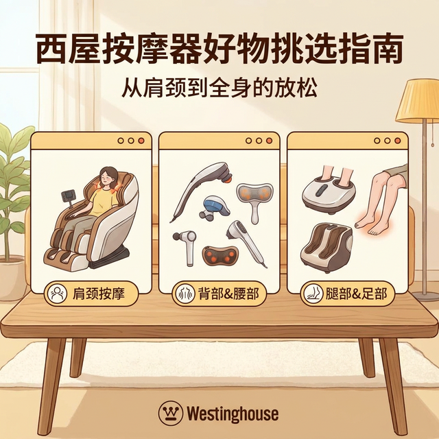 从肩颈到全身的放松清单 西屋 按摩好物 推荐指南