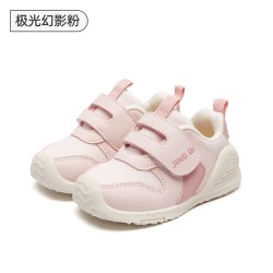 婧麒 JQ婧麒童鞋春秋款婴儿学步鞋男女童软底宝宝鞋网面橡胶防滑机能鞋