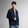 Lee 26秋冬新品舒适版翻领Logo设计男长袖衬衫休闲