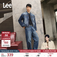 Lee 26秋冬新品五袋款762宽松直筒牛仔裤
