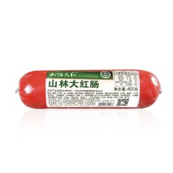 山林大红 上海山林大红肠特色熟食香肠卤味下酒菜400g/根即食真空食品火腿