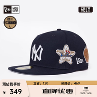 NEW ERA MLB NY平檐遮阳全封刺绣棒球帽男女同款NE5950 60358055