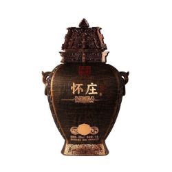怀庄 至尊方罍 53度酱香型白酒 1.5L