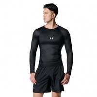 安德玛 日本直邮Under Armour/安德玛 运动速干紧身健身衣 男女同款 1364