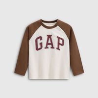 百亿补贴：Gap 大小童同款男女童2025秋季新款印花logo合身长袖T恤829283