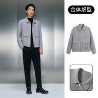 GXG 男士翻领短夹外套