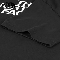 北面 TheNorthFace北面短袖T恤男户外舒适透气上新|4U8Z JK3/黑色 L
