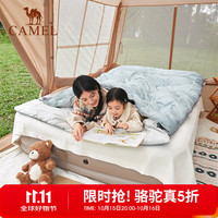骆驼 户外双人睡袋 耐潮防寒保暖便携睡袋露营野营 A9W3F5150A，月光蓝，3.0kg 均码