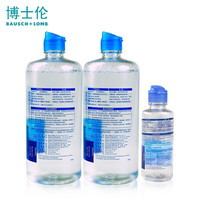 博士伦 润明清透隐形眼镜多功能护理液 355ml*2+120ml