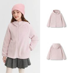 巴拉巴拉 童装儿童外套女童男童上衣新款衣服冬摇粒绒保暖时尚潮酷