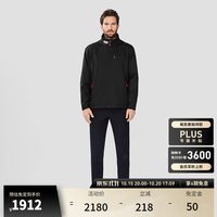 HELLY HANSEN, HH HELLY HANSEN 男款抓绒软壳外套 黑色 M
