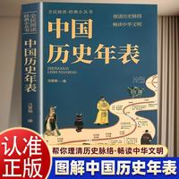 中国历史年表 正版轻松读懂中华上下五千年经典历史