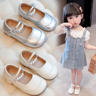 2026春秋季新款时尚百搭小皮鞋女童公主鞋软底洋气单鞋小女孩童鞋