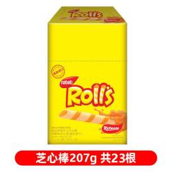 纳宝帝 丽芝士Richeese系列 芝心棒夹心卷 奶酪味 180g