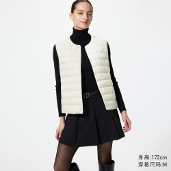 优衣库 PUFFTECH空气棉服便携式背心优衣库女装487405 478569