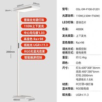 欧司朗 落地护眼灯大路灯CMax系列110W OSL-EM-P100-01201