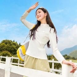 骆驼 加绒运动长袖T恤女2026秋季保暖跑步服运动上衣