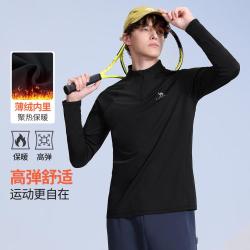 骆驼 长袖男士T恤秋冬骑行健身运动上衣