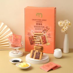 麦臻选 香脆猪肉脯曲奇饼干 400g