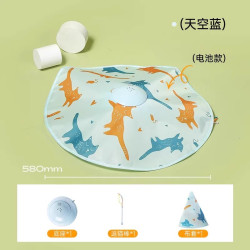 M-PETS 猫咪玩具自嗨解闷神器自动逗猫器智能猫转盘逗猫棒小猫电动猫玩具