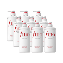 芬浓 日本进口透润美容液修护烫染干枯滋养发丝护发素550ml*9