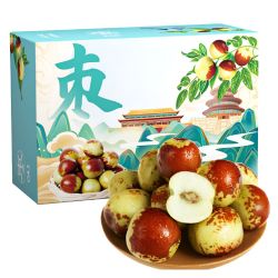 京地达 山东沾化冬枣 净重3斤 单果12g+