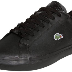 LACOSTE 鳄鱼牌 男式 Powercourt 运动鞋, 黑色/绿色鳄鱼皮 | 休闲鞋 黑色/绿色鳄鱼皮 10