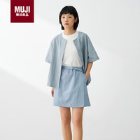 無印良品 MUJI 女式 OBP再生尼龙 裙裤 短裤 裤子 26年夏季新品 女装 灰色 M