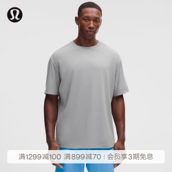 lululemon 男士训练短袖T恤