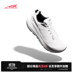 ALTRA FWD VIA 2 男女同款向前的缓震路跑鞋2代 宽楦赤足 男子-白色/银色/黑色 41 (建议拍大半码)