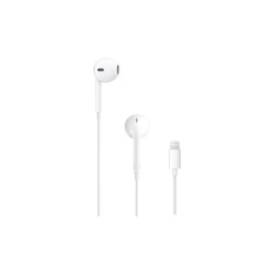 苹果 EarPods 半入耳式有线耳机 白色 Lightning接口