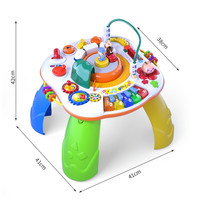 谷雨 游戏桌多功能学习桌婴儿男女孩早教机新生幼儿宝宝玩具圣诞 谷雨游戏桌
