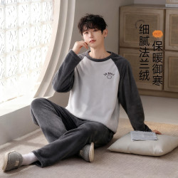 GOSO 男士睡衣家居服灰色 XL