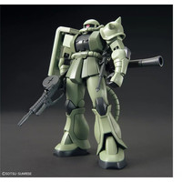 万代 HGUC241 MS-06 ZAKU II绿扎古 拼装模型玩具