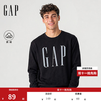 Gap 男女装2026秋新品logo印花抓绒圆领宽松卫衣上衣1SS623909