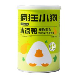疯狂小狗 狗零食清凉鸭肉松拌粮辅食狗粮伴侣冻干宠物零食