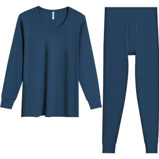红豆男装 男女保暖内衣 100%新疆纯棉  抗静电2件套