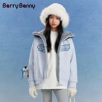 Barry Banny 女童加绒连帽外套
